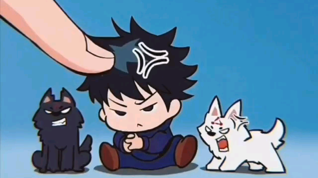 jujutsu kaisen chibi' animation.