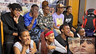 Africans show their friends (newbies) BTS + Drugs = This Video