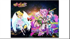 Cure Heart (Dokidoki Precure/Phartenon Mode Form) VS Mahou Shoujo ni Akogarete Verse