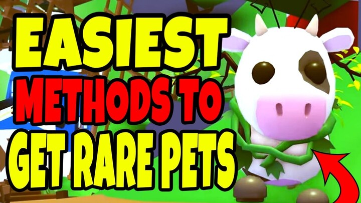 Easiest Working Methods to Get RARE PETS in Roblox Adopt Me 2021 Update