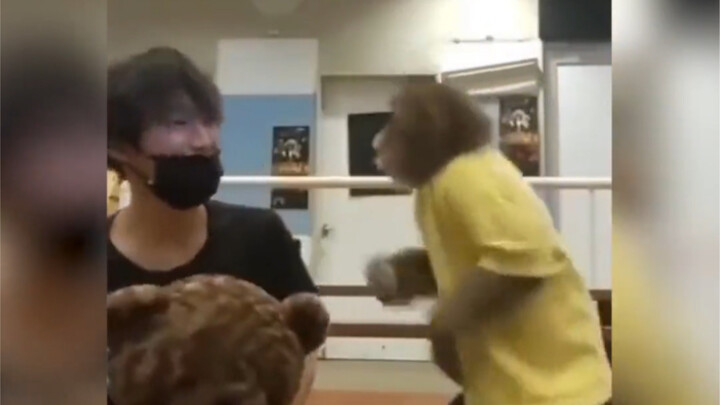 Trước khi bấm mở: Con khỉ đá người thì có gì hài hước chứ? Sau khi bấm mở: Ồ! Monkey võ công đỉnh ca