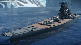 Modern Warships: YAMATO in action. online match.