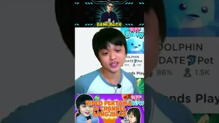 VIDEO PERTAMA DI CHANNEL BANGJBLOX !! ATUN MASIH LUCU BANGET HAHA !! #shorts #short
