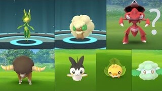 Unova week new pokemon Cottonee, Sewaddle & Emolga. Shiny Genesect debut on this event.