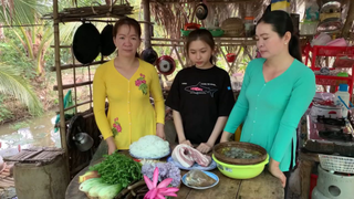 Lẩu Mắm Bông Lục Bình Đầu Mùa - Đặc Sản Miền Tây