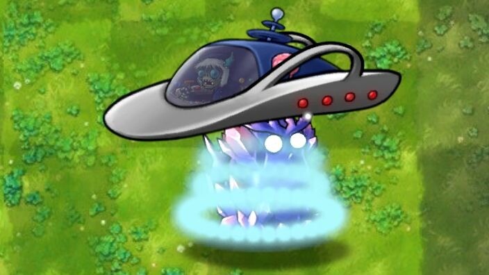 Fusi Tanaman 342: Zombi UFO Laser!