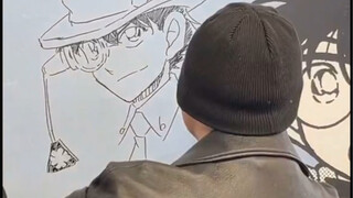 Detektif Conan: Gosho Aoyama 2024 gambar langsung Kaitou Kidd