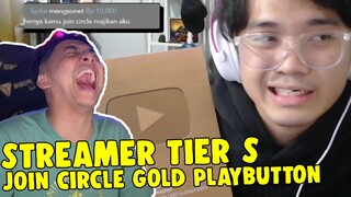 STREAMER TIER S SEKARANG PUNYA GOLD PLAYBUTTON DAN MENGAJAK CEWE MAIN APEXX !!