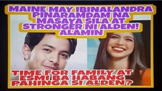 ALDEN RICHARDS. MAINE MENDOZA FINALLY TOGETHER NA? | NAKALABAS NA NG LOCK IN TAPOS NA TRABAHO ALAMIN