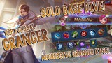 Solo Base Dive, Aggressive Granger King! Top 1 Global Granger - Mobile Legends