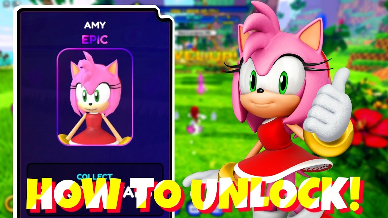 Sonic Speed Simulator - How to get Amy in save Amy event