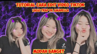 Tutorial Cara Edit Video Filter Instagram Lagu Trap De Amarella Remix Yang Lagi Viral di TikTok