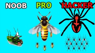 Tiến Hóa Đội Quân Côn Trùng Từ Gián Lên Ong Và Nhện Quỷ MAX LEVEL Bugs Revenge TOP GAME ANDROID IOS