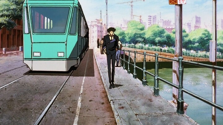 Retro Anime Aesthetics | Cowboy Bebop AMV | Golden Hour x Love Story