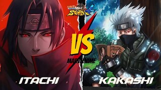 ITACHI UCHIHA VS KAKASHI HATAKE, BATTLE OF SHARINGAN | NARUTO ULTIMATE NINJA STORM 4 GAMEPLAY