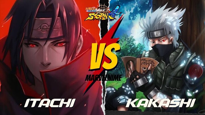 ITACHI UCHIHA VS KAKASHI HATAKE, BATTLE OF SHARINGAN | NARUTO ULTIMATE NINJA STORM 4 GAMEPLAY