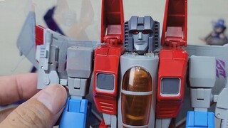 Master Uranus Starscream berjanggut, menunggangi dan menembak Transformers berbagi waktu 1376 episod