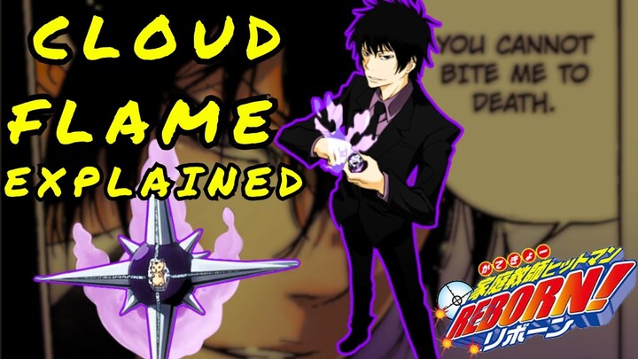 Cloud Flame Explained: the Supersize Me flame | #Hitman Reborn #anime