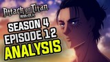 GUIDES! Attack on Titan Season 4 Episode 12 Breakdown/Analysis!