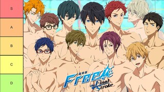 Free! The Final Tier List (78 Characters)