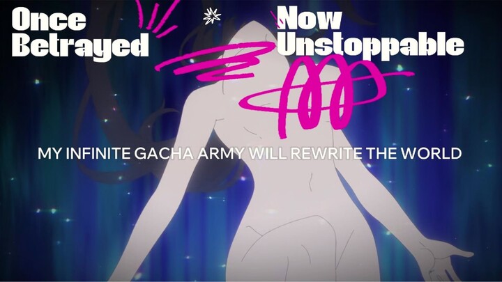 Once Betrayed, Now Unstoppable: My Infinite Gacha Army Will Rewrite the World