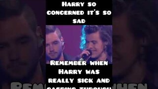 harry was sick but management forced him to perform so sad#harrystyles #liampayne #onedirection