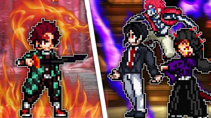 ULTIMATE TANJIRO!!! UM DOS CHARS MAIS INCRIVEIS E PODEROSOS DO MUGEN