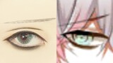 Unknown from Mystic Messenger | Tutorial: Anime Eye Makeup 268