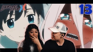 HIRO AND ZERO TWO'S BACKSTORY | THE TRUTH | DARLING IN THE FRANXX EPISODE 13 REACTION