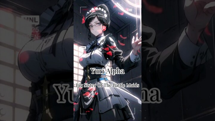 Yuri Alpha - Big Sister Of The Battle Maids #iamq #overlord #anime #manga