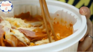 Tokbokki hoa hồng phần 3 #mukbang