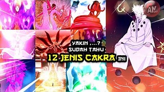 12 JENIS CAKRA di NARUTO dan BORUTO