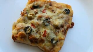 Bread Pizza Without Oven