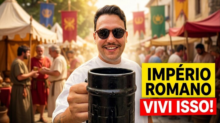 Vivi 24 horas no Império Romano (Realista!)