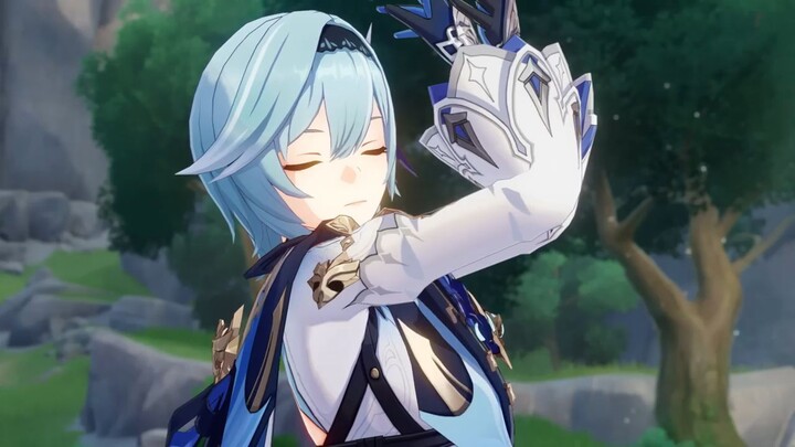 genshin impact Eula demo video