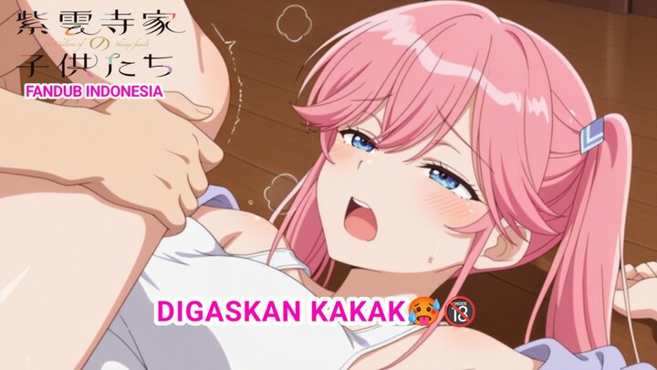 [FANDUB INDONESIA] Adik Sendiri Diesek Esek Secara Brutal 18+ 🥵🔞 - The Shiunji Family Children
