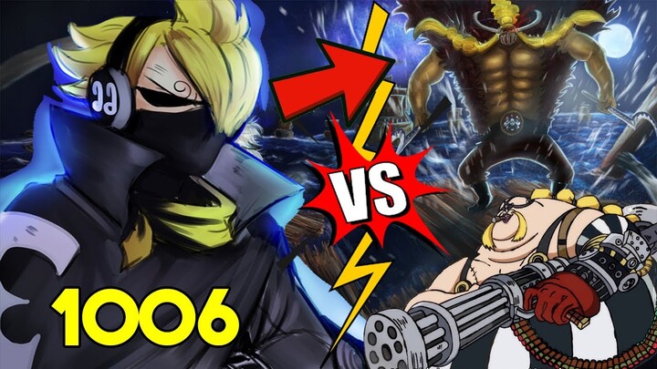 REVIEW OP 1006 PERTARUNGAN SANJI VS JACK ATAU QUUEN ??! - TEORI ONE PIECE TERBARU