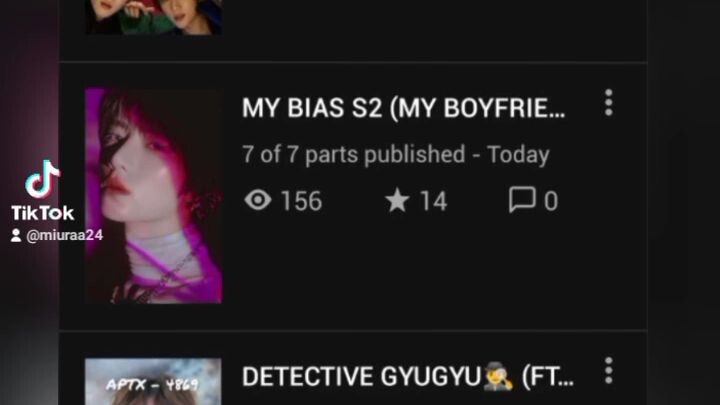 baca wattpad (TXT, NCT)