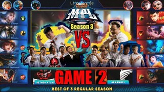 Game2 AE Atlas VS ArkAngel | MPL PH S3 Regular Season