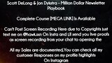 Scott DeLong & Jon Dykstra course  - Million Dollar Newsletter Playbook download