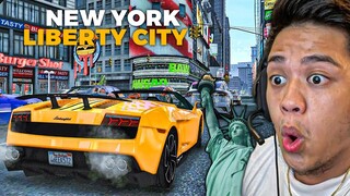 Exploring NEW YORK LIBERTY CITY - SOBRANG GANDA | GTA V Roleplay