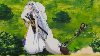 [InuYasha × Seshomaru] When they are about to go to the final battlefield, how are the two group pet