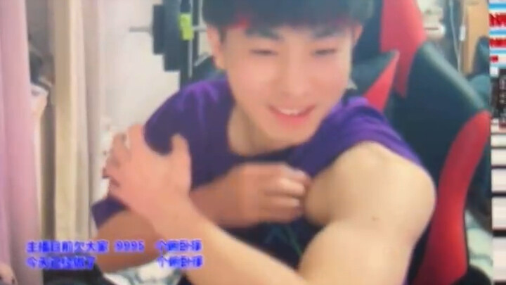 Everyone’s asking me for this clip? I purposely didn’t film it…