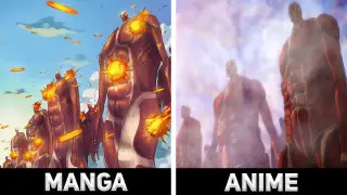 Manga VS Anime - Attack On Titan Season 4 Part 2 Episode 12