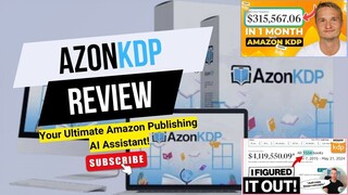 AzonKDP Review: The Easiest Way to Create Profitable Amazon KDP Books Fast