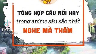 Tổng hợp câu nói hay trong anime