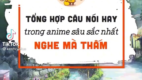 Tổng hợp câu nói hay trong anime