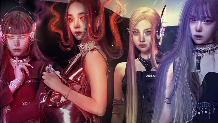 【aespa】 Vào chọn nhân vật game, bắt đầu chuyến phiêu lưu nơi hoang dã