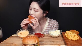 Món Hàn : Thưởng thức món ăn nhanh 3 #mukbang