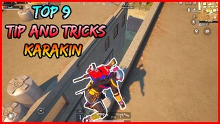 KARAKIN Map Top 9 New Tips and Tricks of Pubg Mobile | Xuyen Do